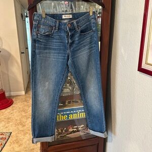 Madewell Women's “The Slim Boyjean” in Light Wash
